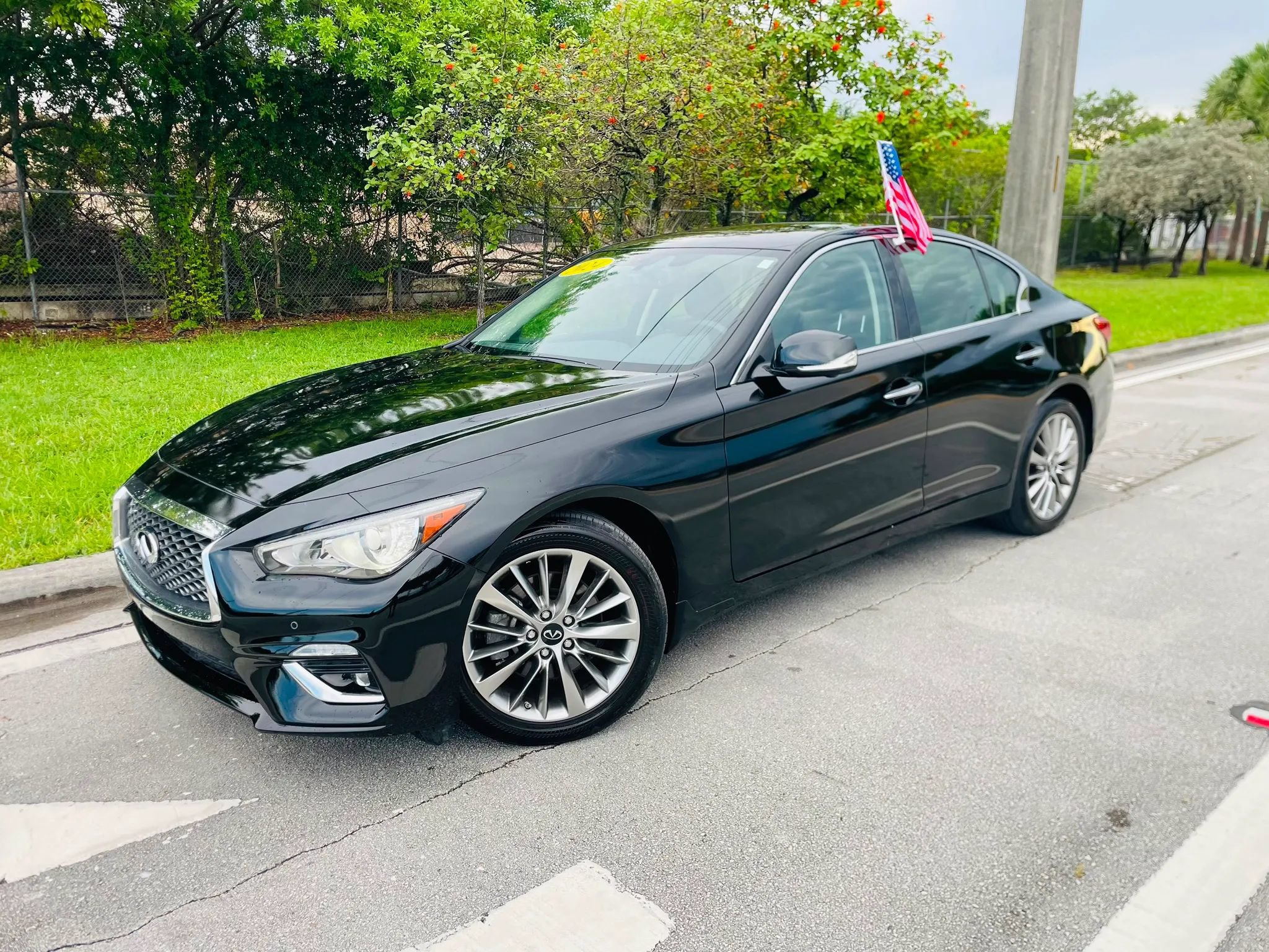 Used 2024 INFINITI Q50 Luxe w/ Cargo Package