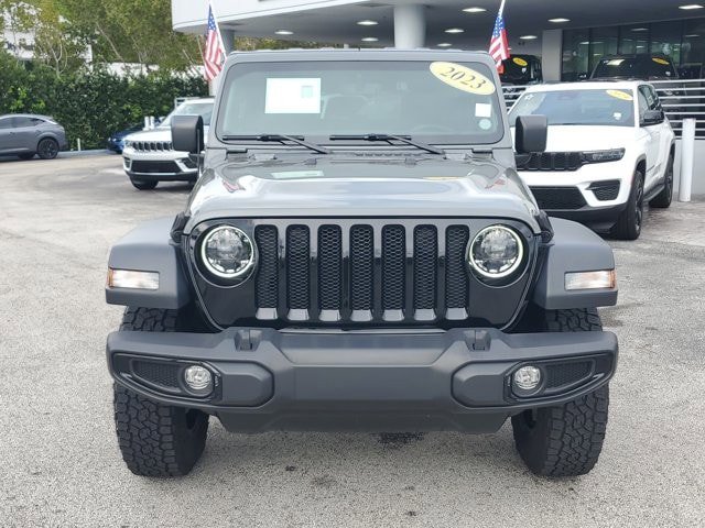Certified 2023 Jeep Wrangler Willys AWD/4WD image 2
