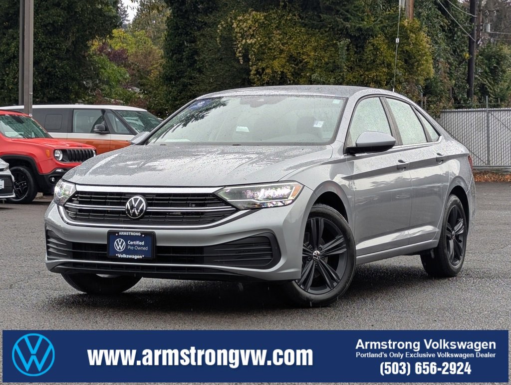 Certified 2024 Volkswagen Jetta SE w/ Black Wheel Package