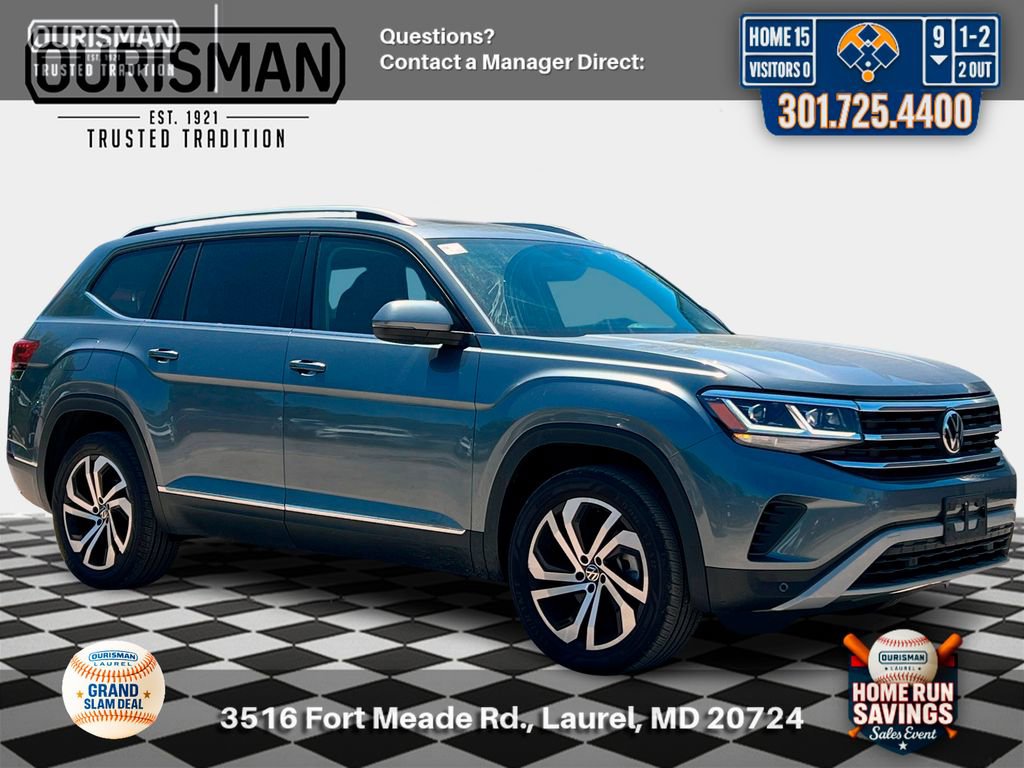 Used 2022 Volkswagen Atlas SEL AWD/4WD image 1