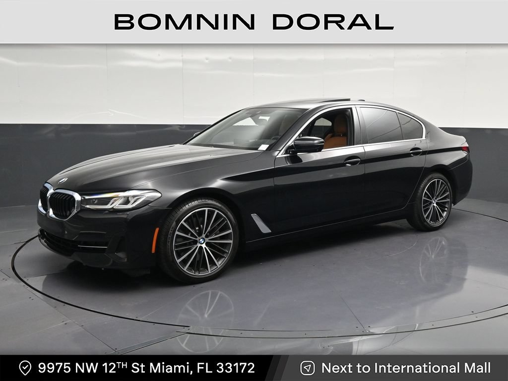 Used 2021 BMW 530i w/ Premium Package RWD image 1