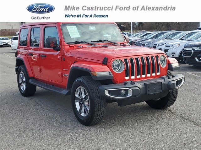 Used 2018 Jeep Wrangler Unlimited Sahara w/ LED Lighting Group