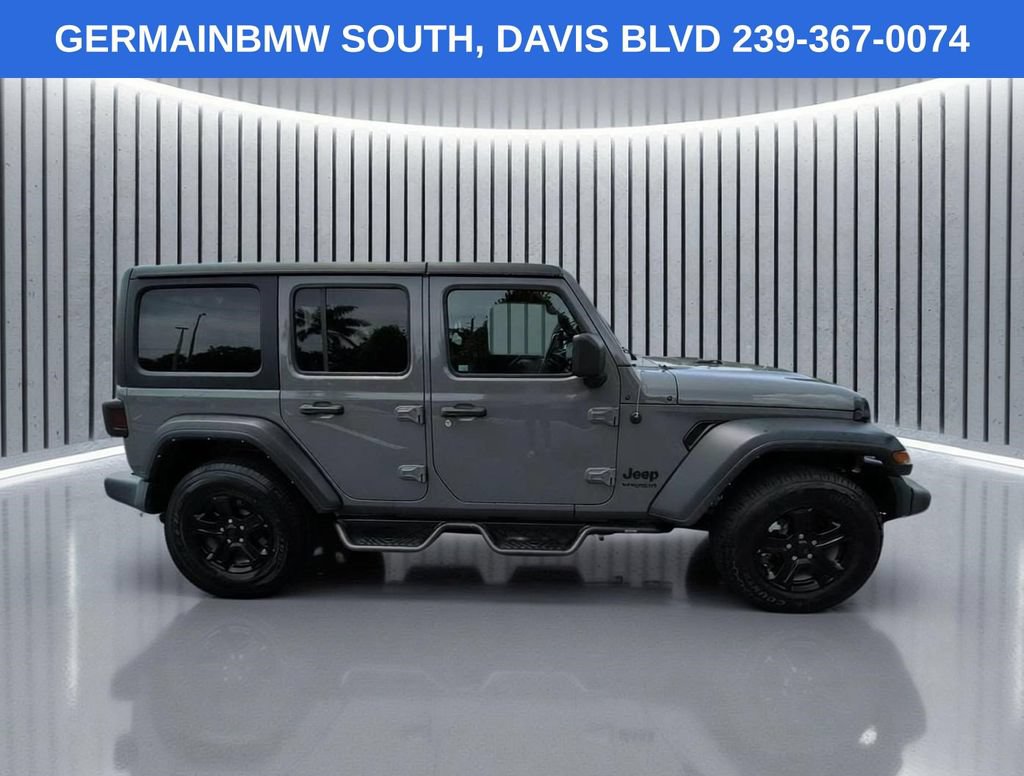 Used 2022 Jeep Wrangler Unlimited Sport AWD/4WD image 4