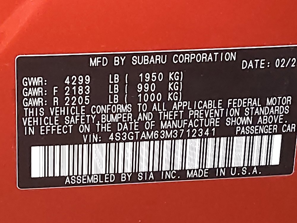 Used 2021 Subaru Impreza 2.0i Sport image 33