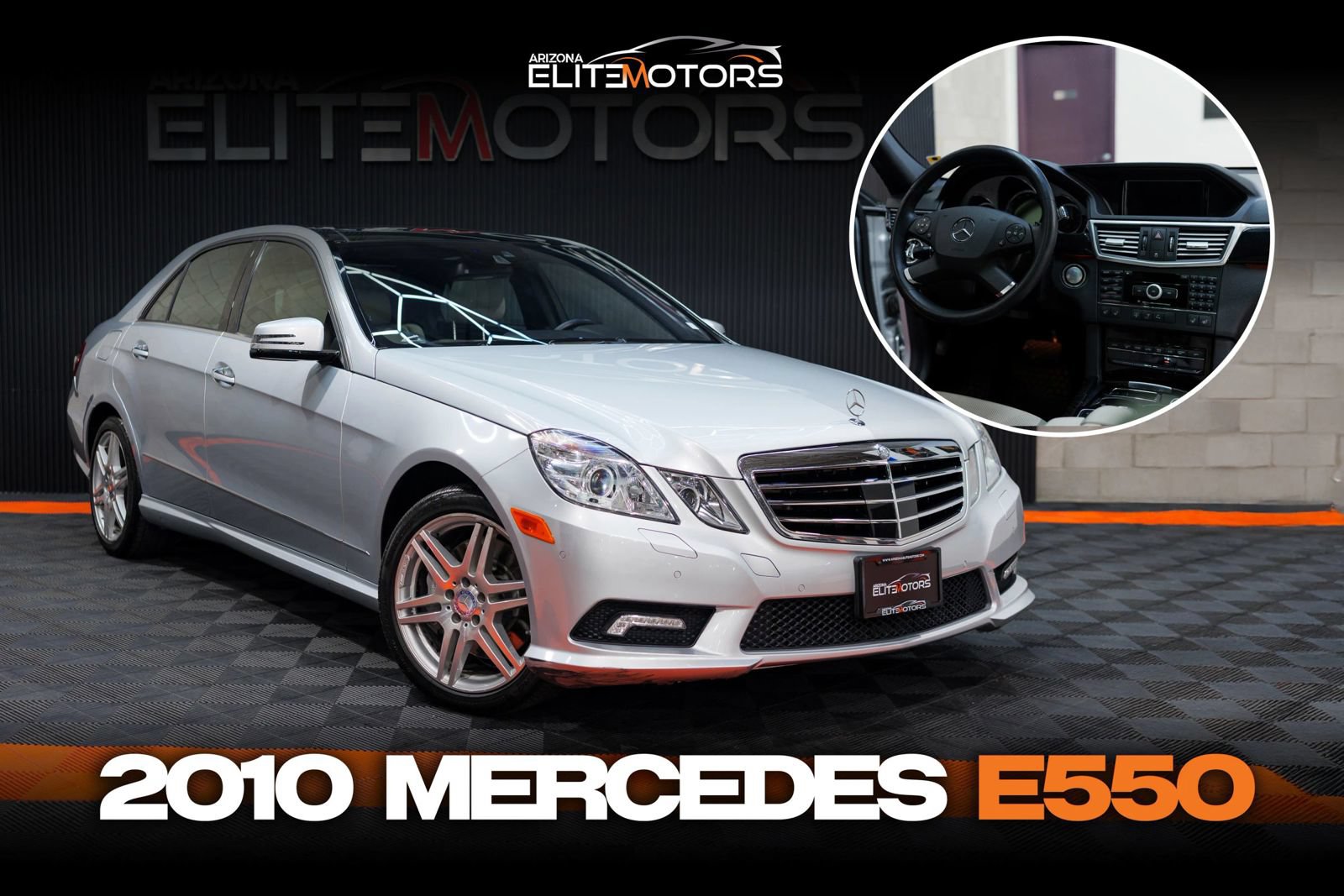 Used 2010 Mercedes-Benz E 550 4MATIC Sedan