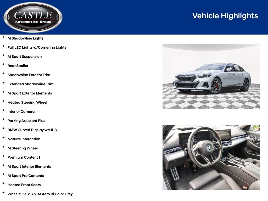 Used 2024 BMW i5 eDrive40i w/ M Sport Package image 15