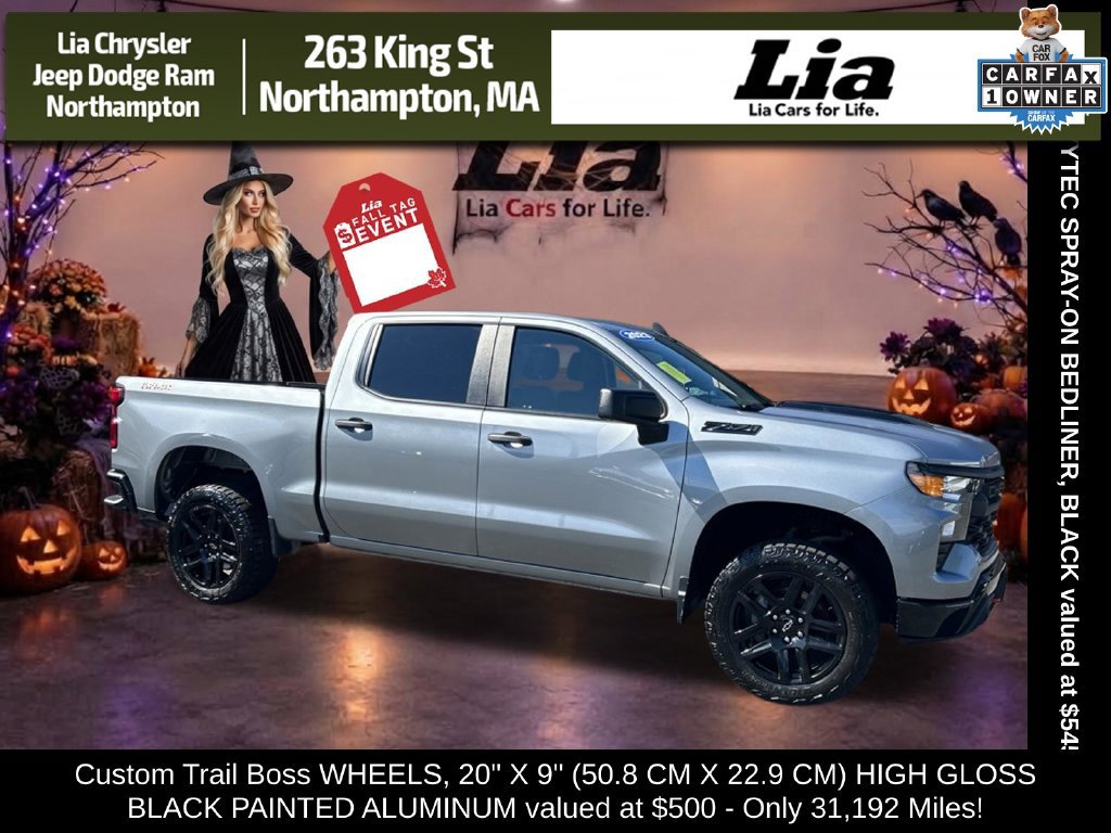 Used 2023 Chevrolet Silverado 1500 Custom Trail Boss w/ LPO, Dark Essentials Package