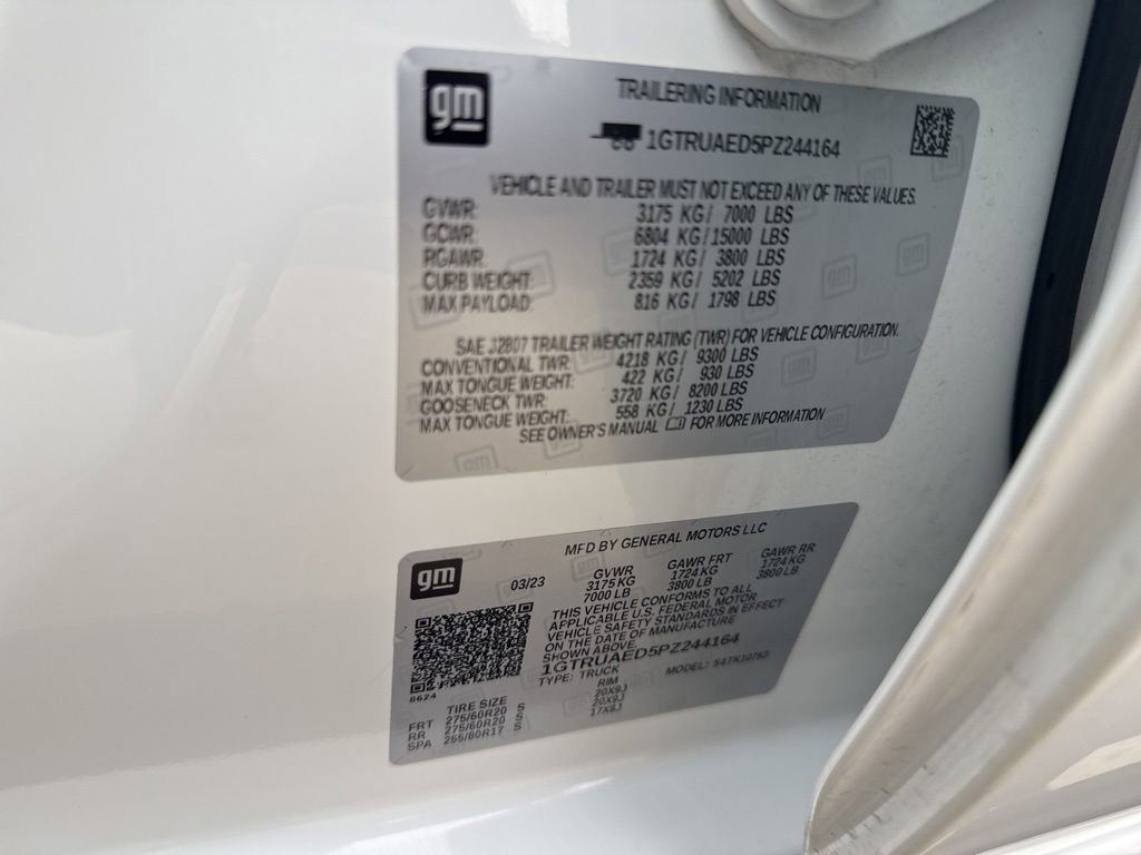 Used 2023 GMC Sierra 1500 Pro w/ Graphite Edition image 64