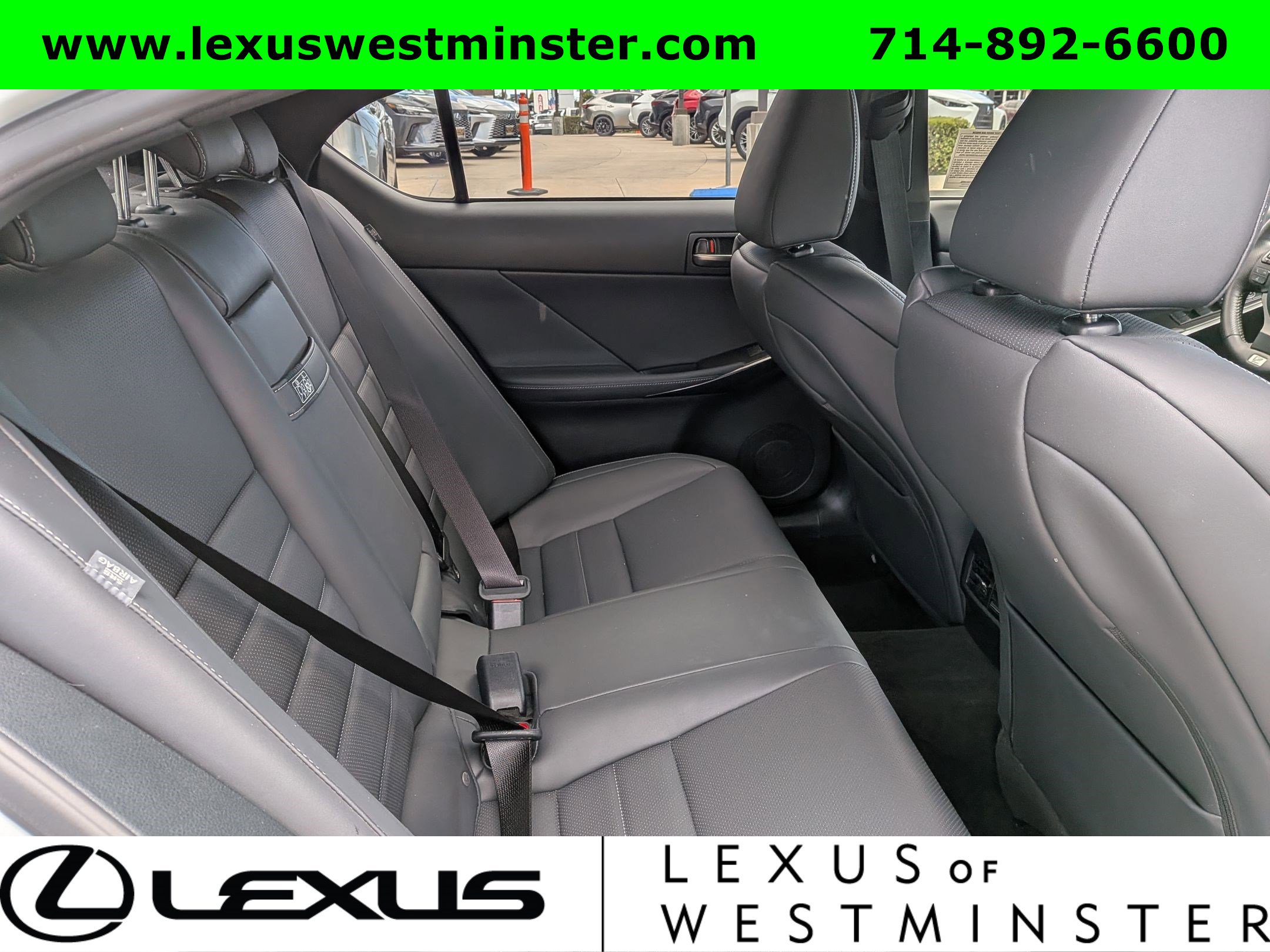 Certified 2023 Lexus IS 350 F Sport w/ Navigation Package RWD image 7