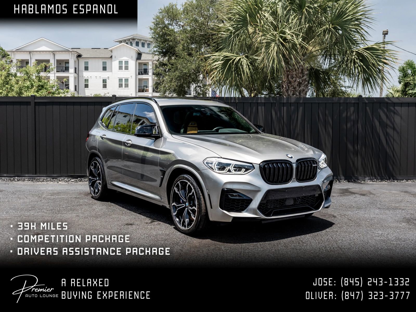 Used 2021 BMW X3 M w/ Competition Package