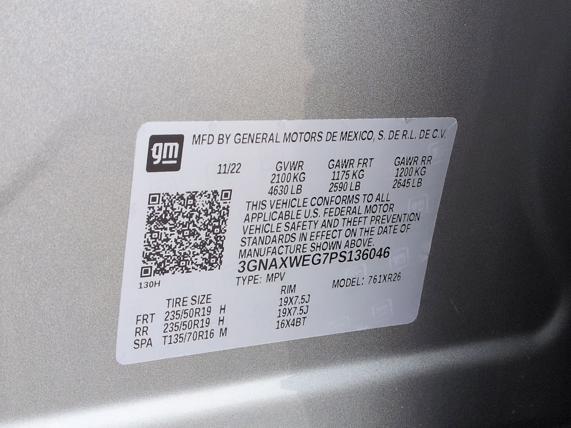 Certified 2023 Chevrolet Equinox RS AWD/4WD image 34