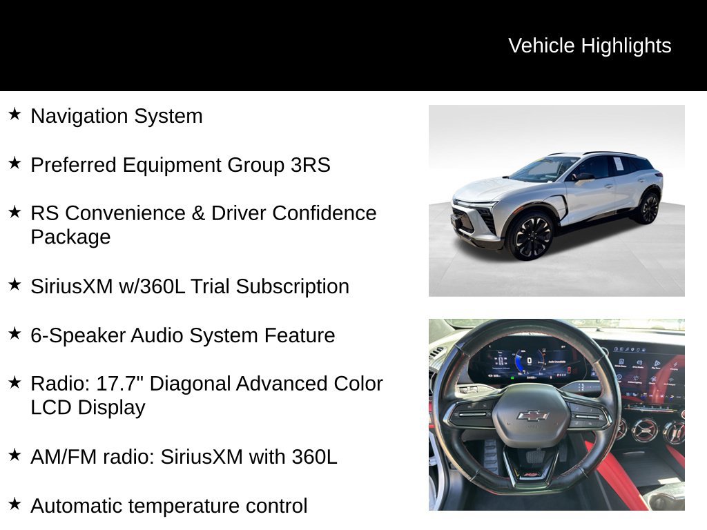 Certified 2025 Chevrolet Blazer EV RS AWD/4WD image 9