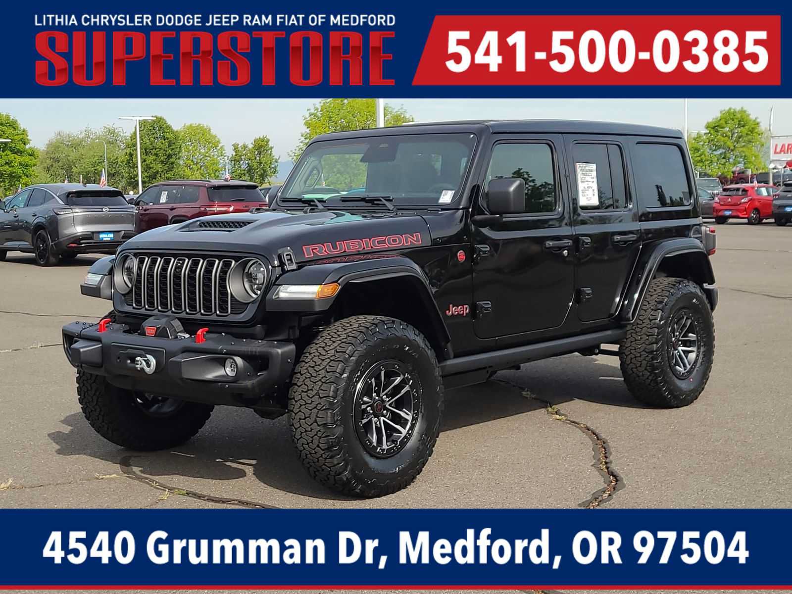 New 2026 Jeep Wrangler Unlimited Rubicon AWD/4WD image 1
