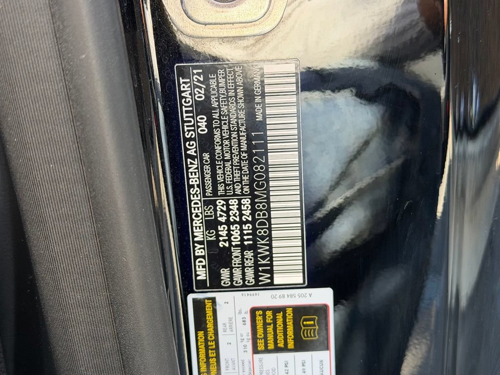 Used 2021 Mercedes-Benz C 300 Cabriolet w/ AMG Line image 50