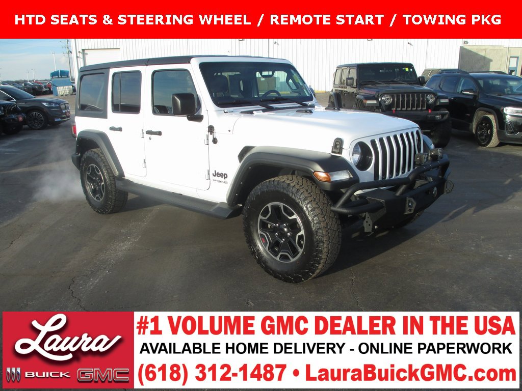 Used 2021 Jeep Wrangler Unlimited Sport image 1