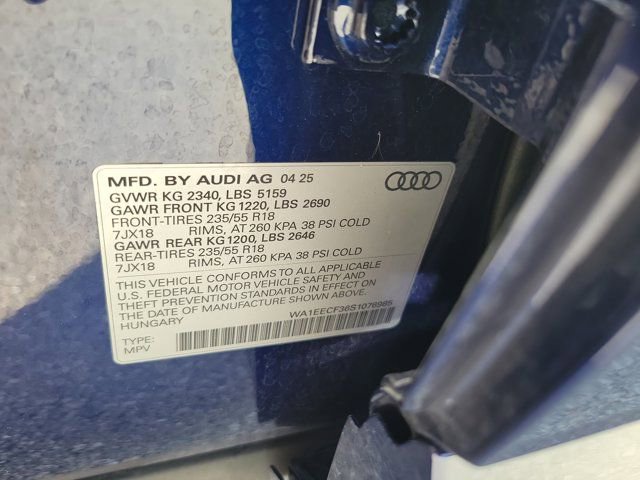 Certified 2025 Audi Q3 2.0T Premium Plus w/ Premium Plus Package image 31