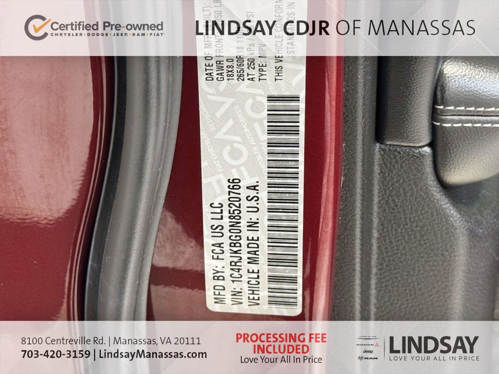 Certified 2022 Jeep Grand Cherokee L Limited image 31