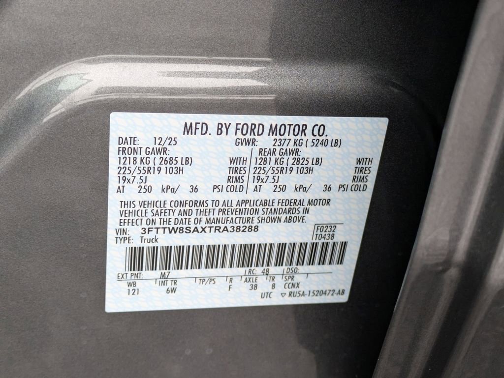 New 2026 Ford Maverick Lariat w/ Black Appearance Package AWD/4WD image 24