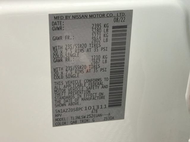 Certified 2023 Nissan Murano Platinum w/ Cargo Package AWD/4WD image 41