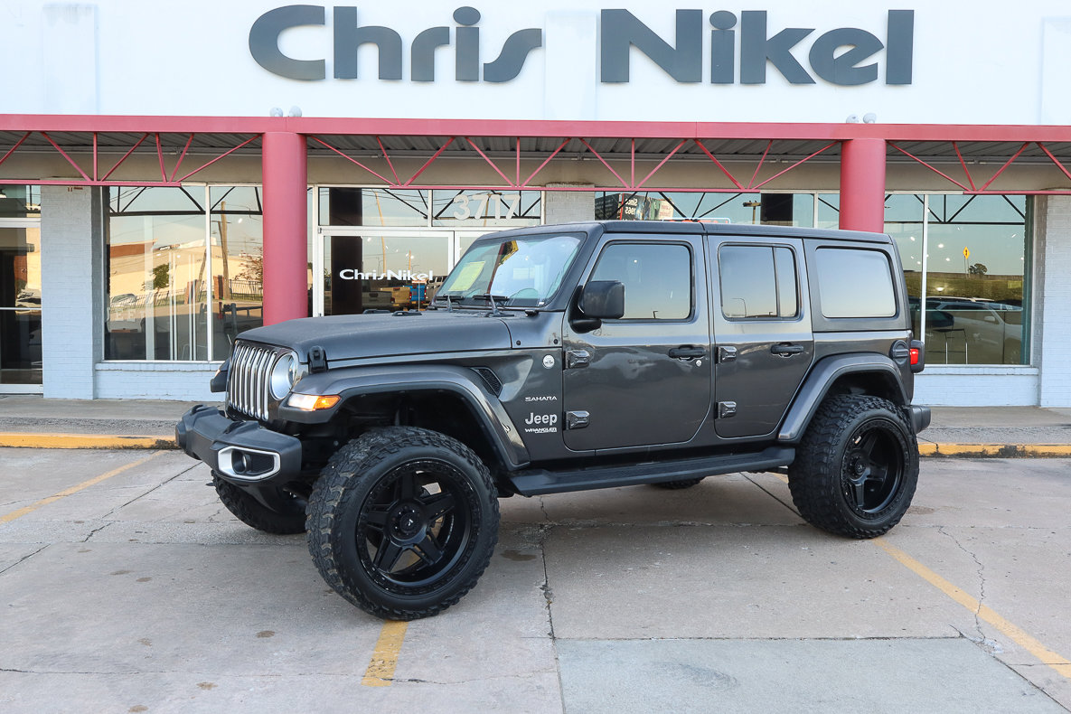 Used 2020 Jeep Wrangler Unlimited Sahara image 1