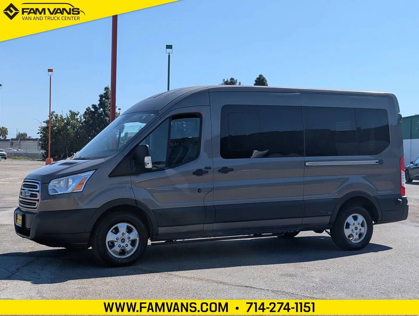Used 2016 Ford Transit 250 148 Medium Roof image 3