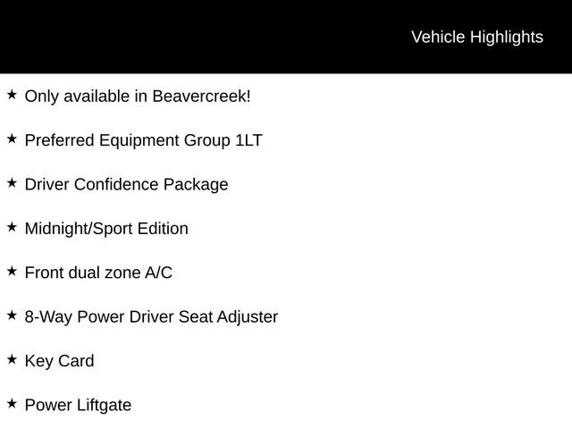 New 2026 Chevrolet Traverse LT w/ Midnight/Sport Edition image 3