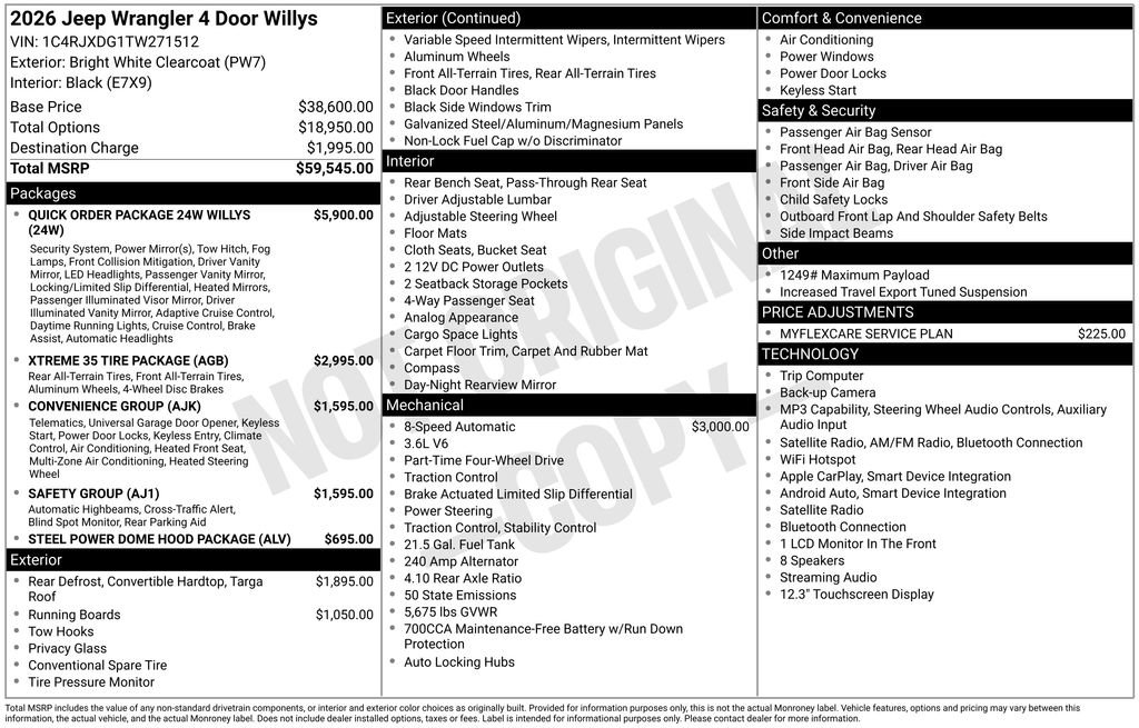 New 2026 Jeep Wrangler Willys image 9