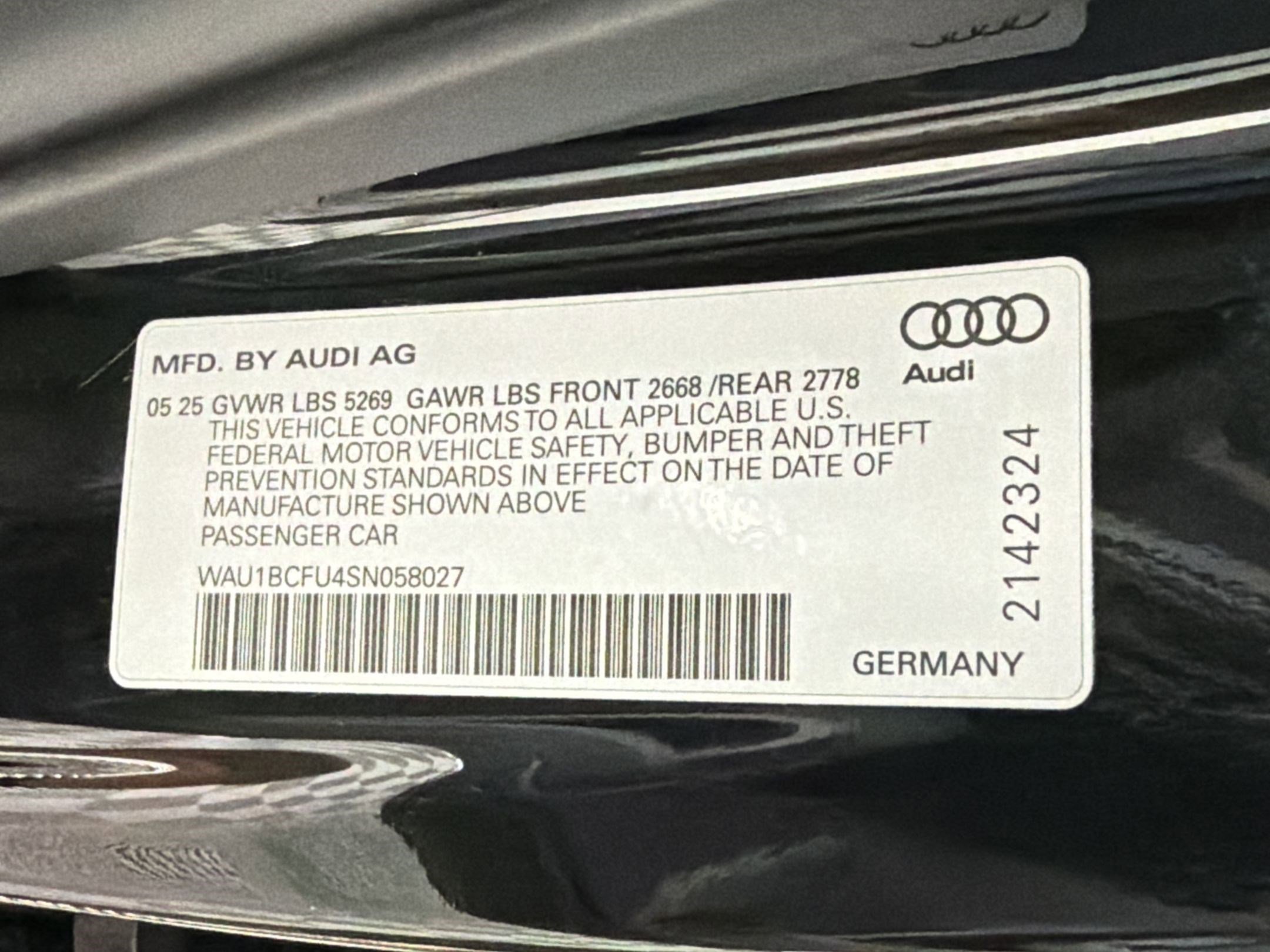 Certified 2025 Audi A5 2.0T Premium w/ Convenience Package image 17