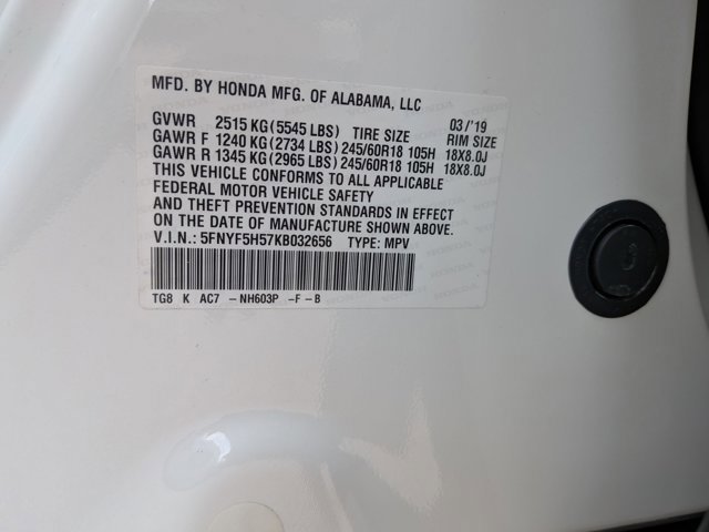 Used 2019 Honda Pilot EX-L image 16