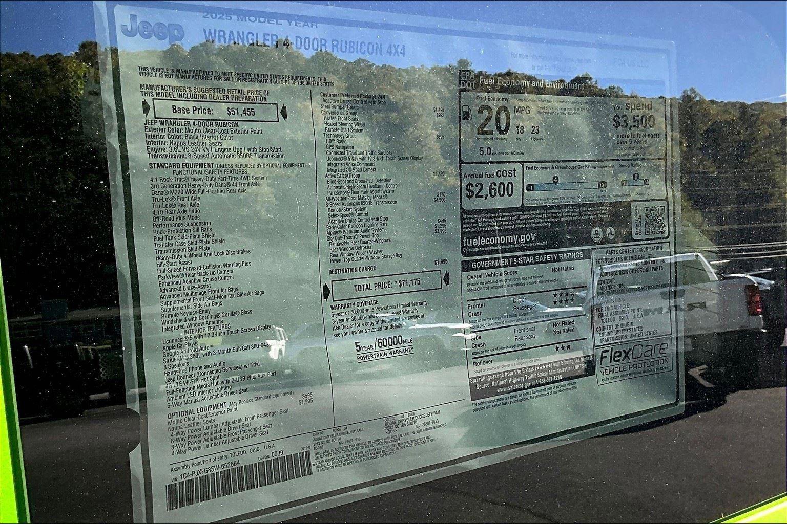 New 2025 Jeep Wrangler Unlimited Rubicon w/ Steel Bumper Group image 15