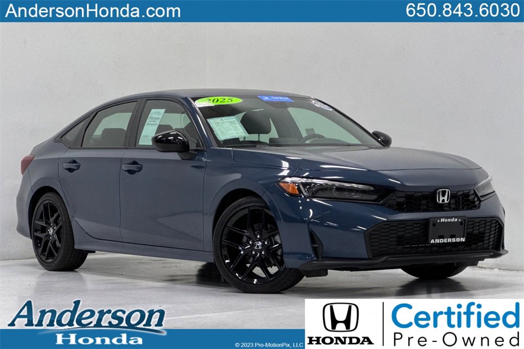 Certified 2025 Honda Civic Sport image 1