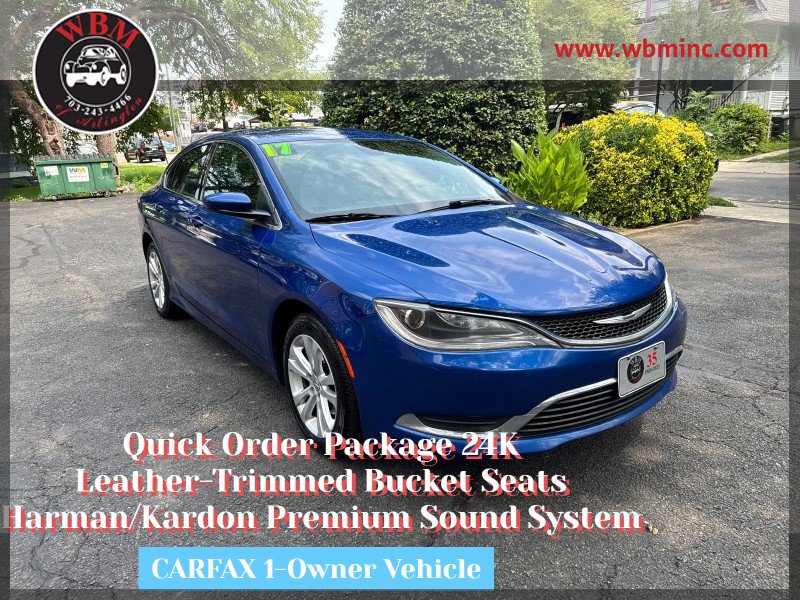 Used 2017 Chrysler 200 Limited Platinum FWD image 1