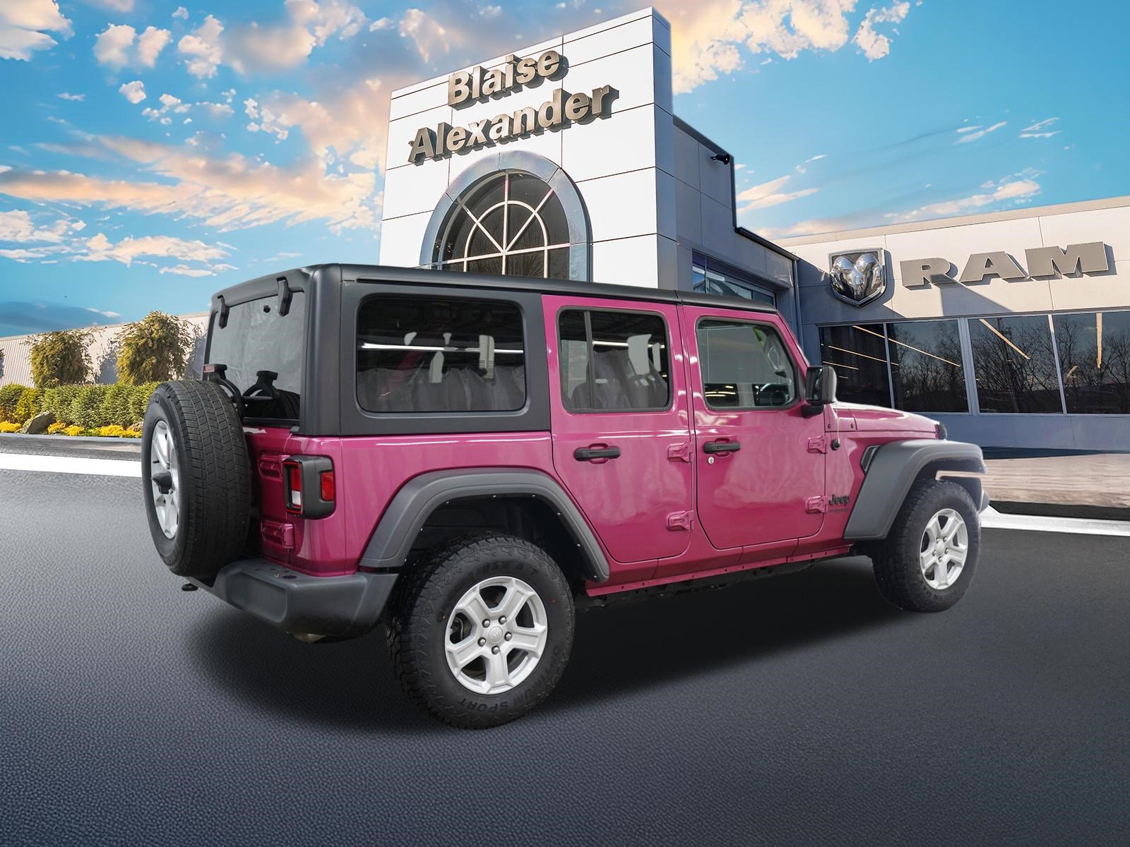 Certified 2022 Jeep Wrangler Unlimited Sport AWD/4WD image 3