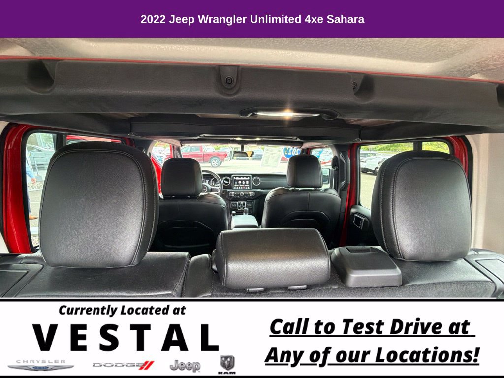Used 2022 Jeep Wrangler Unlimited Sahara AWD/4WD image 25