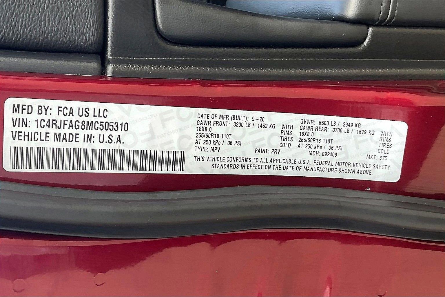 Used 2021 Jeep Grand Cherokee Laredo image 39