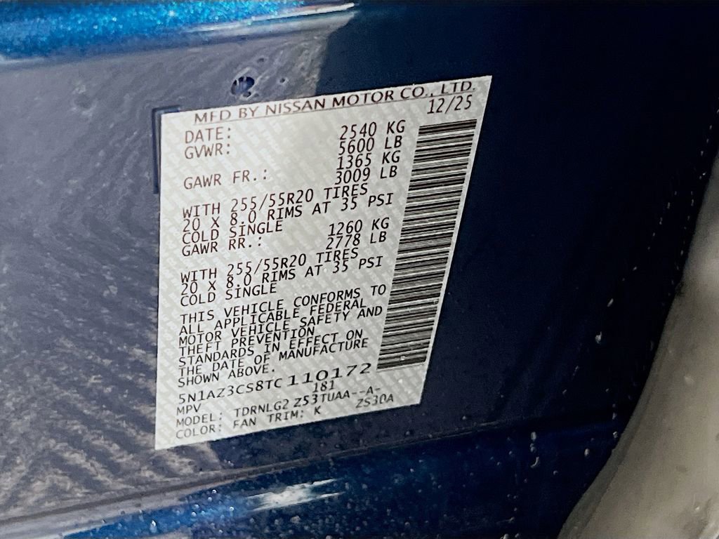 New 2026 Nissan Murano SL image 27