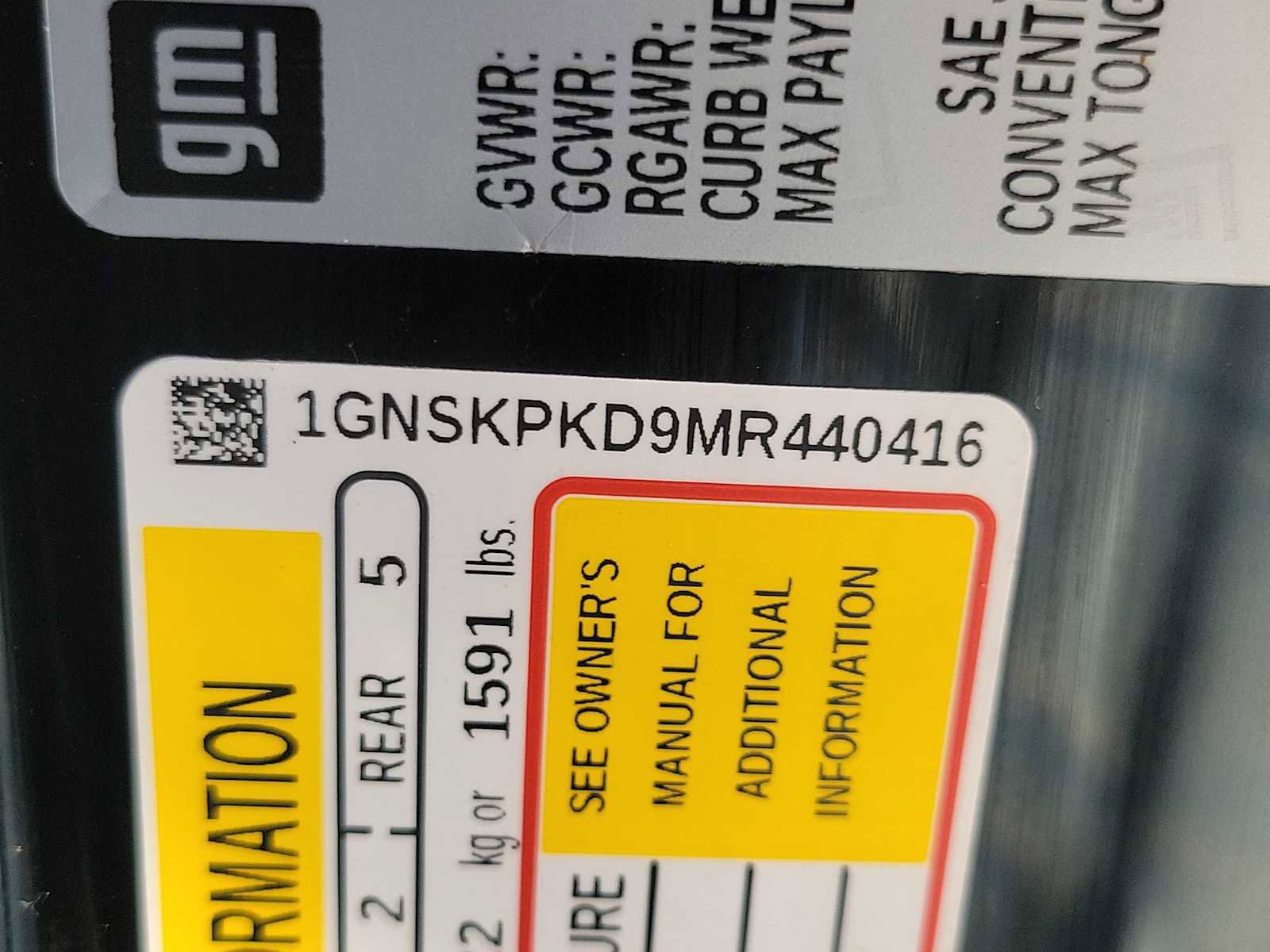 Used 2021 Chevrolet Tahoe Z71 w/ Rear Media and Nav Package image 29