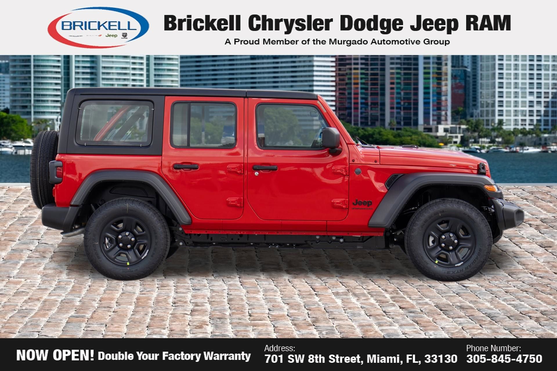New 2026 Jeep Wrangler Unlimited Sport AWD/4WD image 4