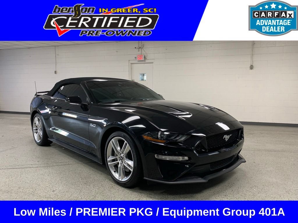 Used 2021 Ford Mustang GT Premium w/ Equipment Group 401A RWD image 1