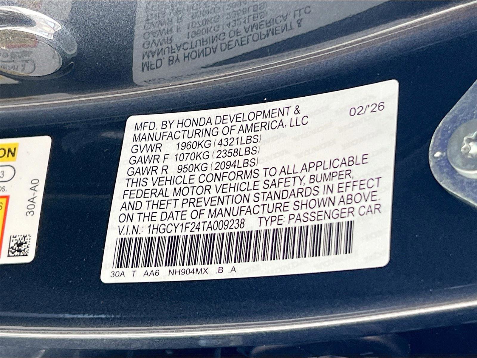 New 2026 Honda Accord LX image 28