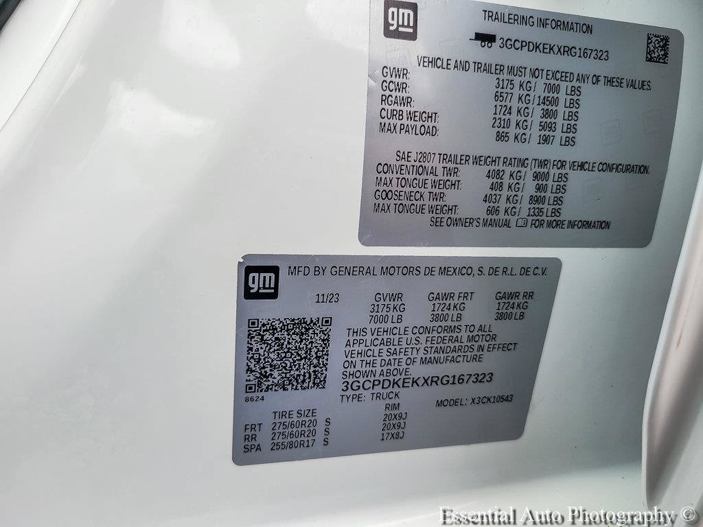 Certified 2024 Chevrolet Silverado 1500 LT AWD/4WD image 29