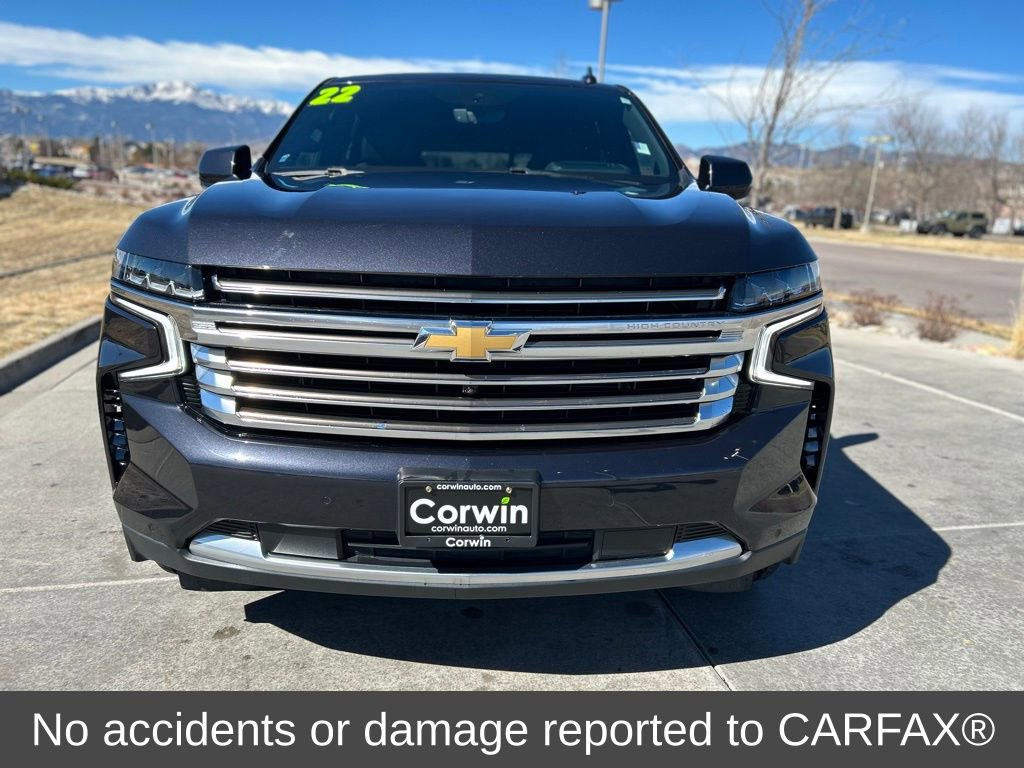 Used 2022 Chevrolet Tahoe High Country AWD/4WD image 2