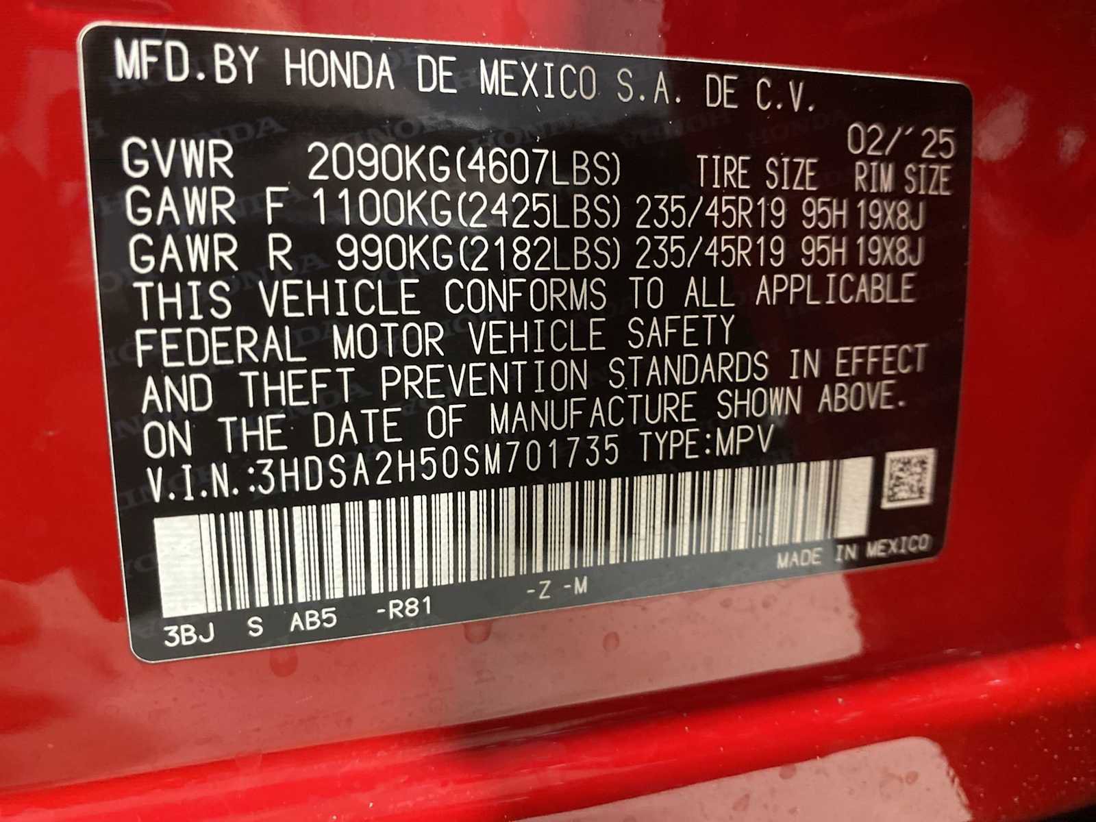 Certified 2025 Acura ADX A-Spec AWD/4WD image 21