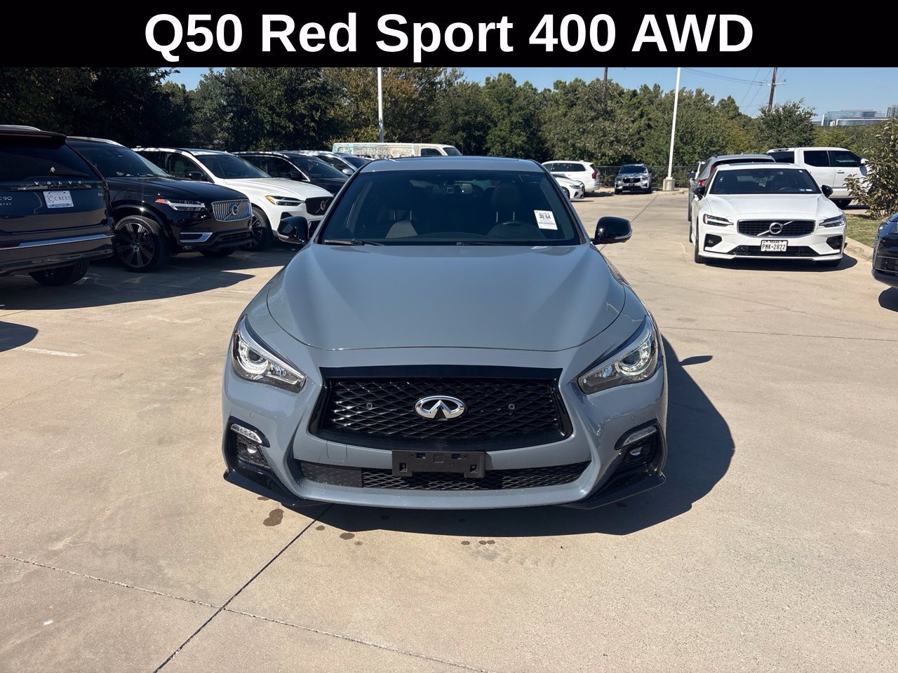 Used 2024 INFINITI Q50 Red Sport 400 AWD/4WD image 2