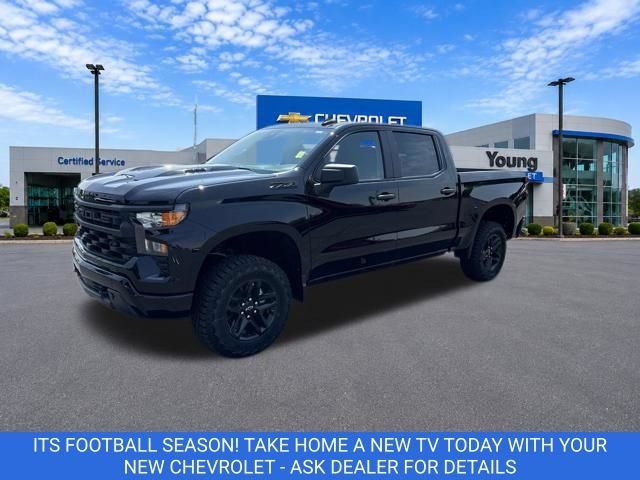 New 2026 Chevrolet Silverado 1500 Custom Trail Boss w/ Dark Appearance Package AWD/4WD image 3
