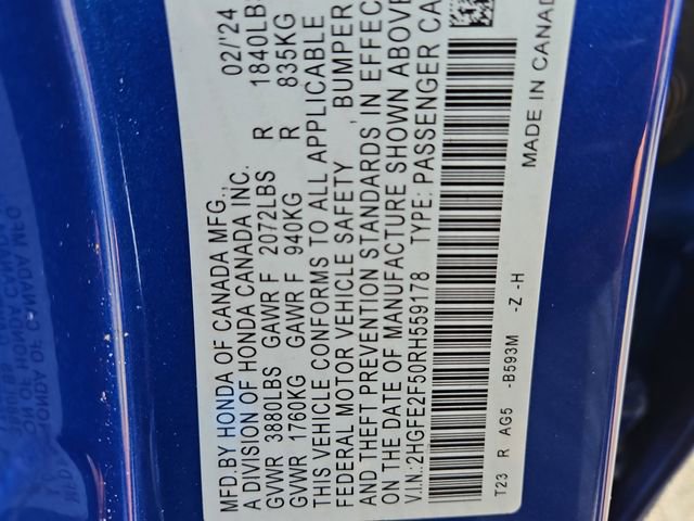 Used 2024 Honda Civic Sport image 31