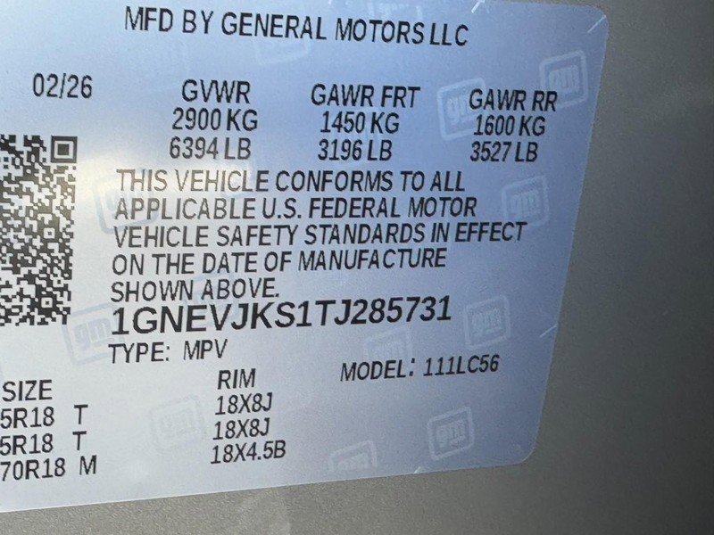 New 2026 Chevrolet Traverse Z71 w/ Driver Confidence Package image 35