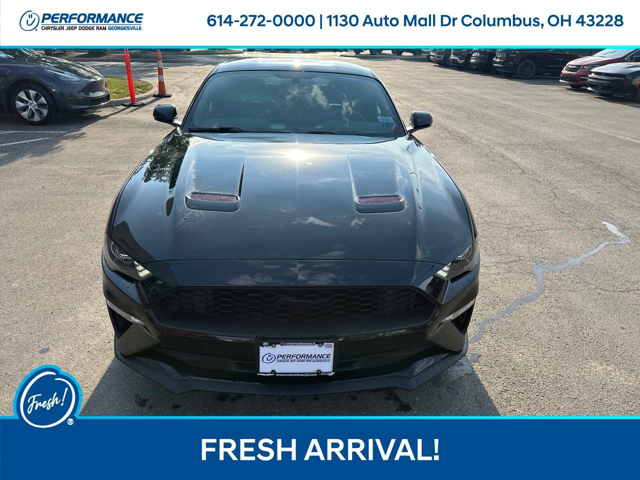 Used 2018 Ford Mustang Premium w/ Black Accent Package RWD image 9