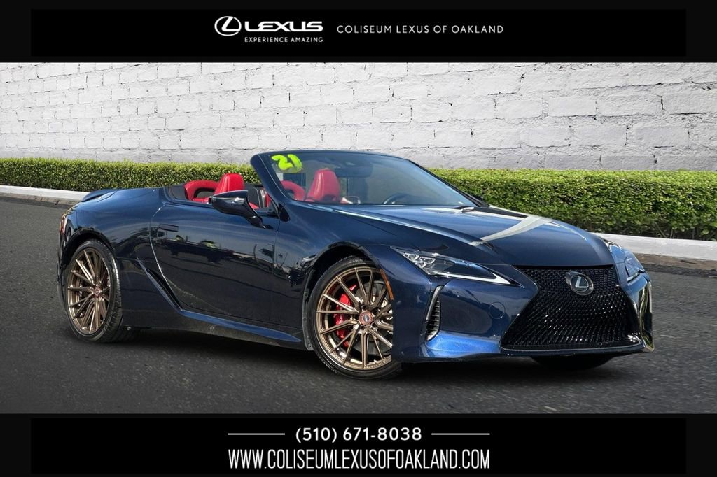 Used 2021 Lexus LC 500 Convertible w/ Touring Package