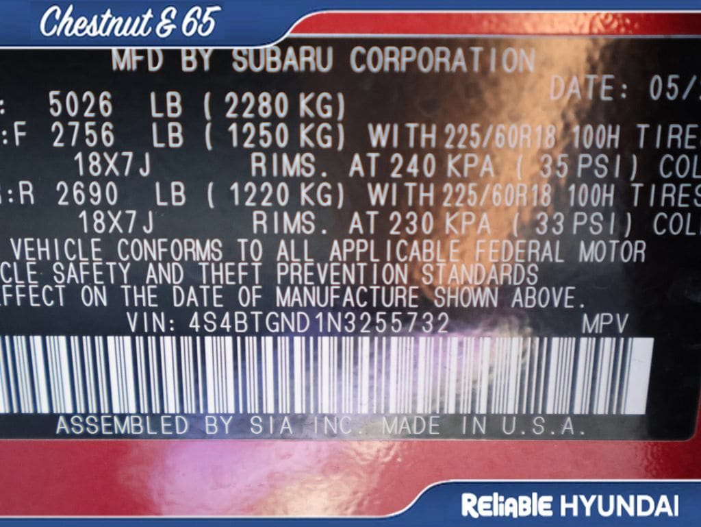 Used 2022 Subaru Outback Limited XT AWD/4WD image 42